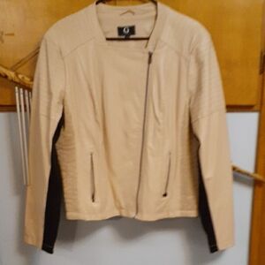 Beige and Black Jacket  brand new! g by giuliana  size large